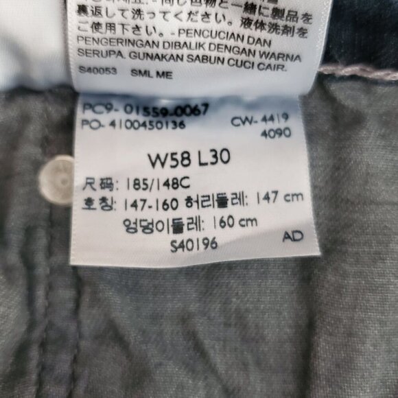 Levis 559 Mens Jeans Dark Wash Stretch Denim W58 L29 actual size - Picture 4 of 13